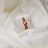 Loomed bracelet in pink